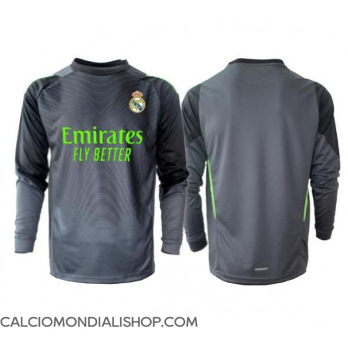 Maglie da calcio Real Madrid Portiere Terza Maglia 2025-26 Manica Lunga